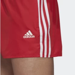 Bañador Adidas CLX 3 Bandas Rojo/blanco Hombre -Tienda Barata Nadar Equipo banador adidas clx 3 bandas rojoblanco hombre 2