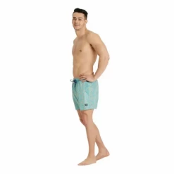 Bañador Arena Beach Short Allover Verde Hombre -Tienda Barata Nadar Equipo banador arena beach short allover verde hombre 2