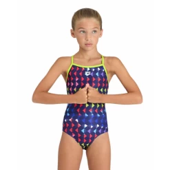 Bañador Arena Carnival Lightdropback Multicolor Niña