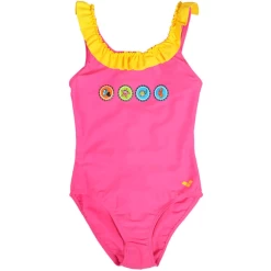 Bañador Arena Crowncaps Rosa Niña