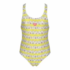 Bañador Arena Friends Swim Pro Amarillo Niña