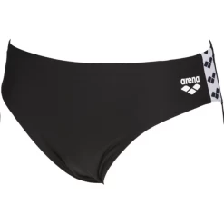Bañador Arena Slip Team Fit Brief Negro Hombre -Tienda Barata Nadar Equipo banador arena slip team fit brief negro hombre 2