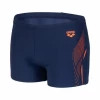 Bañador Arena Swim Short Graphic Marino Naranja Hombre -Tienda Barata Nadar Equipo banador arena swim short graphic marino naranja hombre