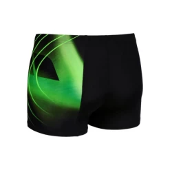 Bañador Arena Swim Short Placement Negro Verde Hombre -Tienda Barata Nadar Equipo banador arena swim short placement negro verde hombre 3