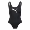 Bañador Natación Puma Swimsuit Negro Mujer -Tienda Barata Nadar Equipo banador natacion puma swimsuit negro mujer