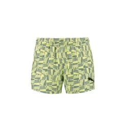 Bañador Puma Swim Block Logo Verde Combo Hombre