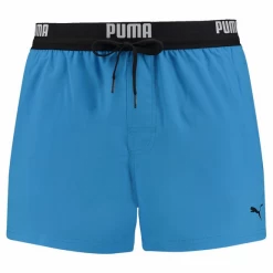 Bañador Puma Swim Logo Short Lenght Azul Hombre
