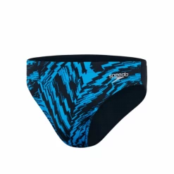 Bañador Speedo Allover Digital 7cm Brief Negro Azul Hombre