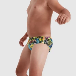 Bañador Speedo Comic Chaos Allover 6.5cm Brief Multi Niño -Tienda Barata Nadar Equipo banador speedo comic chaos allover 65cm brief multi nino 2