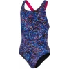 Bañador Speedo Digital Allover Leaderback Azul Muti Niña -Tienda Barata Nadar Equipo banador speedo digital allover leaderback azul muti nina