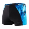 Bañador Speedo ECO Endurance+ Splice Bóxer Negro Azul Hombre -Tienda Barata Nadar Equipo banador speedo eco endurance splice boxer negro azul hombre