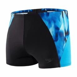 Bañador Speedo ECO Endurance+ Splice Bóxer Negro Azul Hombre
