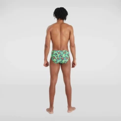 Bañador Speedo Melon Maythem 5cm Allover Brief Verde Hombre -Tienda Barata Nadar Equipo banador speedo melon maythem 5cm allover brief verde hombre 2