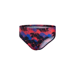 Bañador Speedo Mosh Pit Allover 6,5cm Brief Azul Rojo Niños