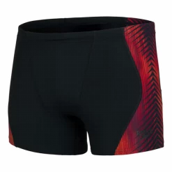 Bañador Speedo Pro End+ Aquashort Negro Rojo Hombre