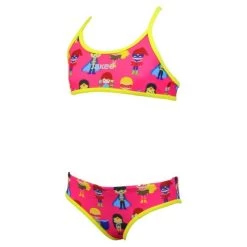 Bikini Jaked Superheroes Rosa Niña