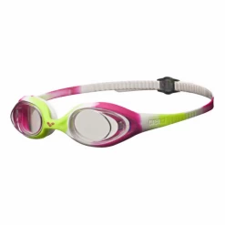 Gafas Natación Arena Spider Lima Fucsia Blanco Niños