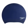 Gorro Natación Speedo Long Hair Azul -Tienda Barata Nadar Equipo gorro natacion speedo long hair azul
