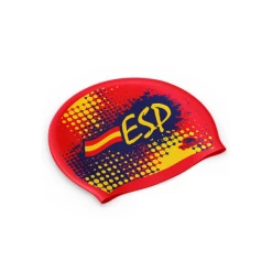 Gorro Natación Turbo "Suede" España 2022 Rojo