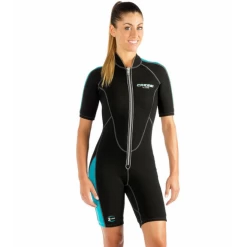 Traje Neopreno Cressi Lido Shorty 2mm Negro Mujer